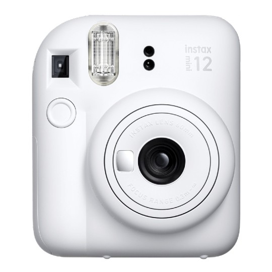 CAMARA FUJI INSTAX MINI 12 CLAY WHITE