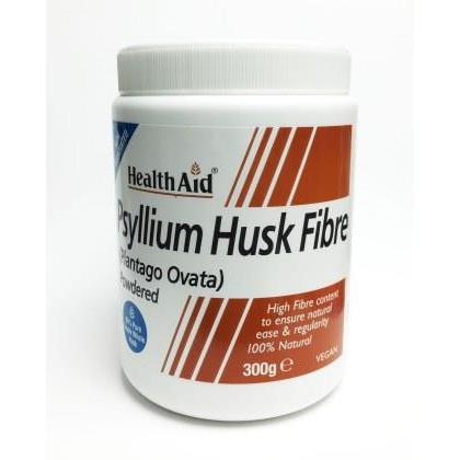 Health Aid Fibra Cascara De Psyllium Polvo 300 Gr..
