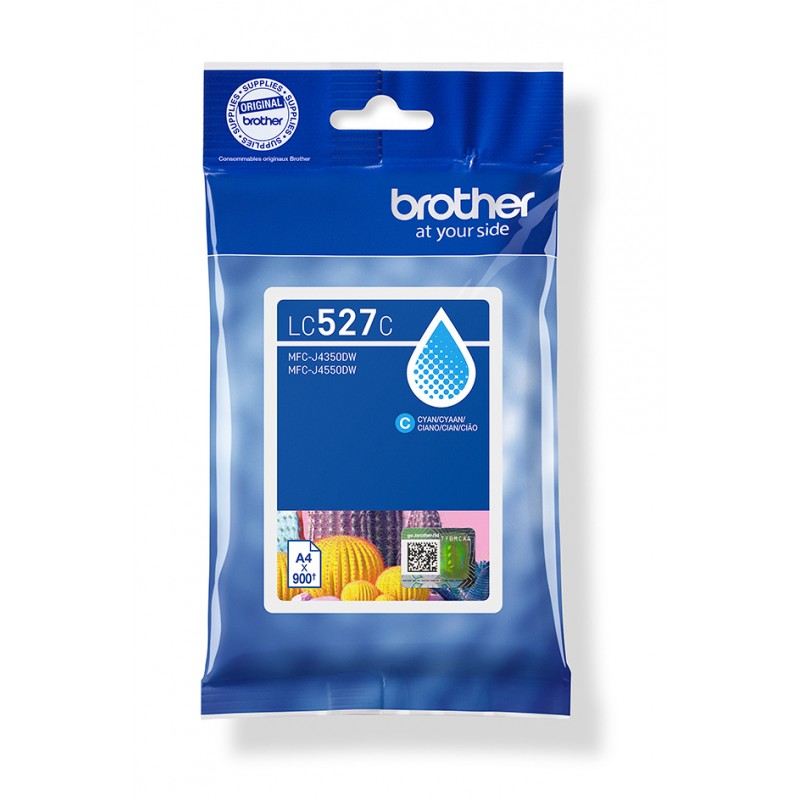 Brother - LC527C cartucho de tinta 1 pieza(s) Original Cian LC527C