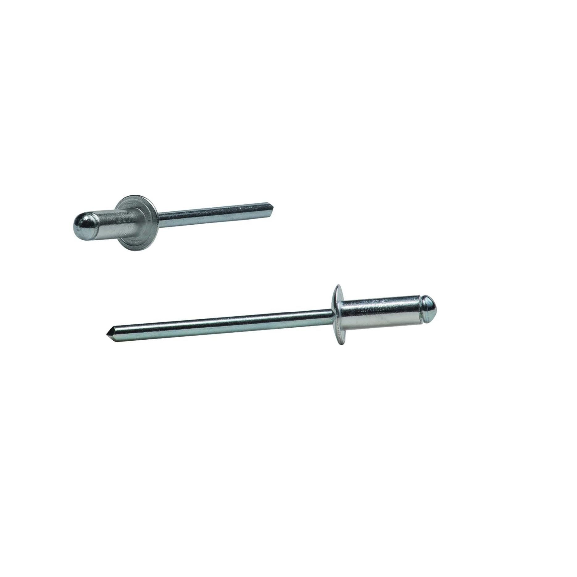 Bralo Remaches de Aluminio/Acero -  Caja de 500 Unidades - Disponible en varias medidas