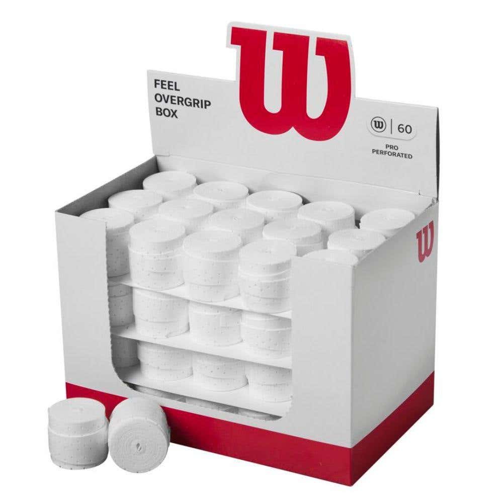 Overgrip Wilson – Pro Liso_ Pro Padel_ Pro Perforado o Colores | Pack o Tambor | Máximo Agarre_ Absorción y Resistencia