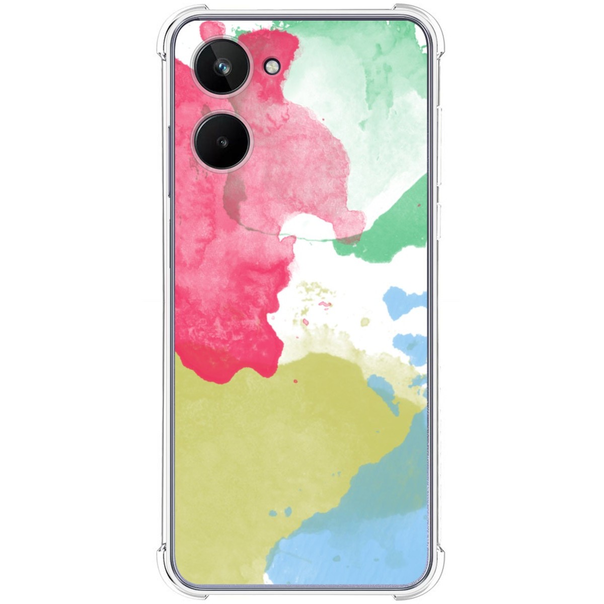 Funda Silicona Antigolpes para Realme 10 4G diseño Acuarela 02 Dibujos