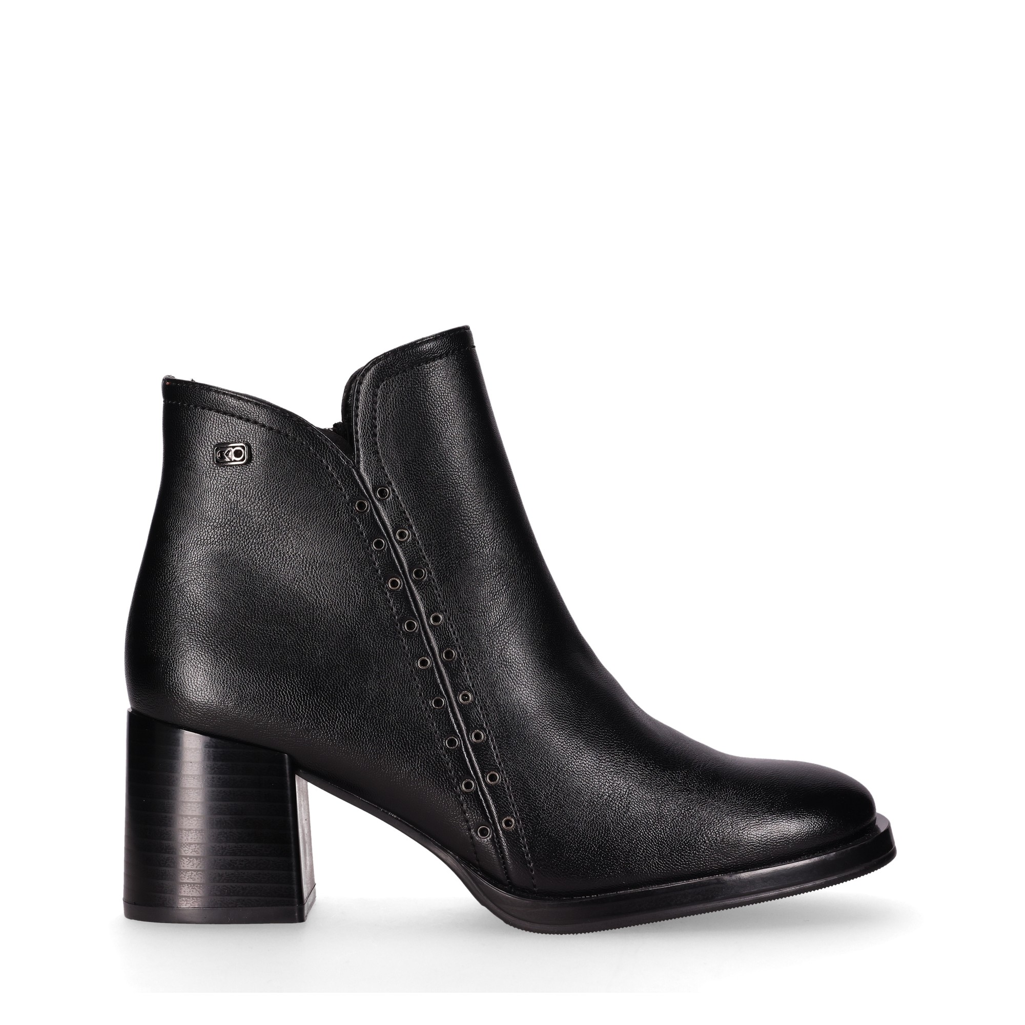 CHIKA10 Botines Piel Vegana de Mujer Chika10 Tacon medio