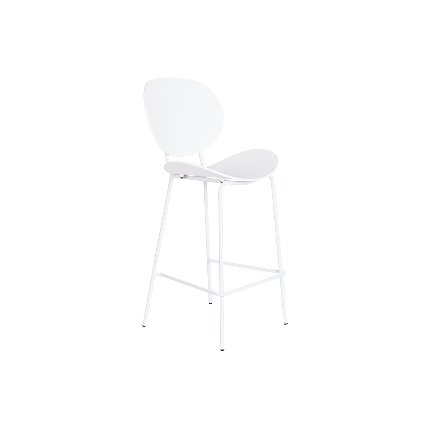 TABURETE PP METAL 50X51X104 BLANCO FIJALO MB202793