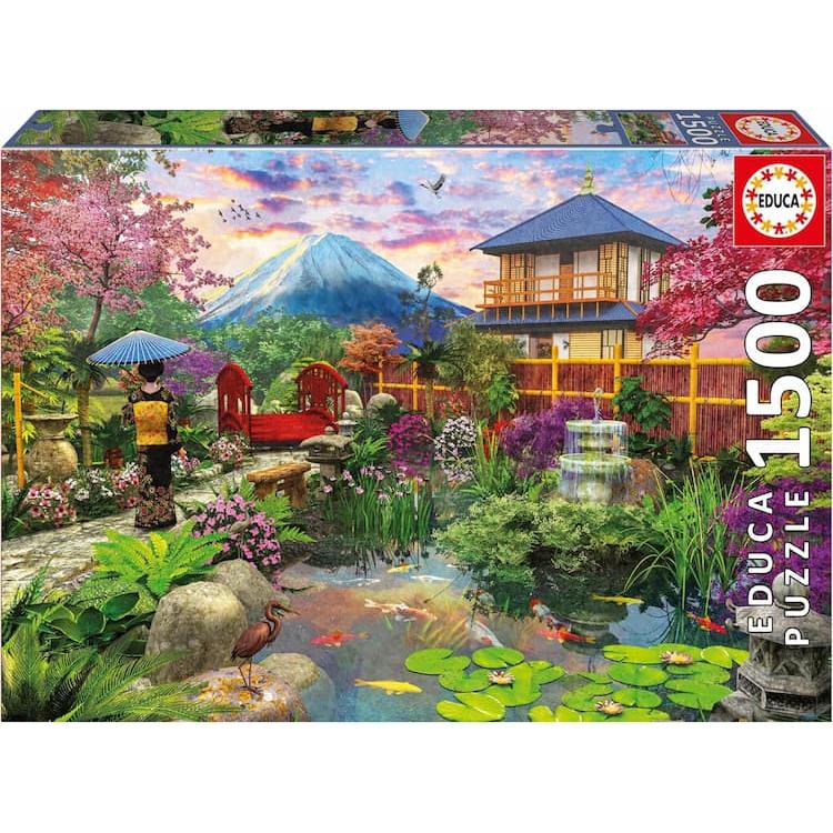 Educa Borrás Puzzle Jardín Japonés 1500 Piezas Educa Borrás