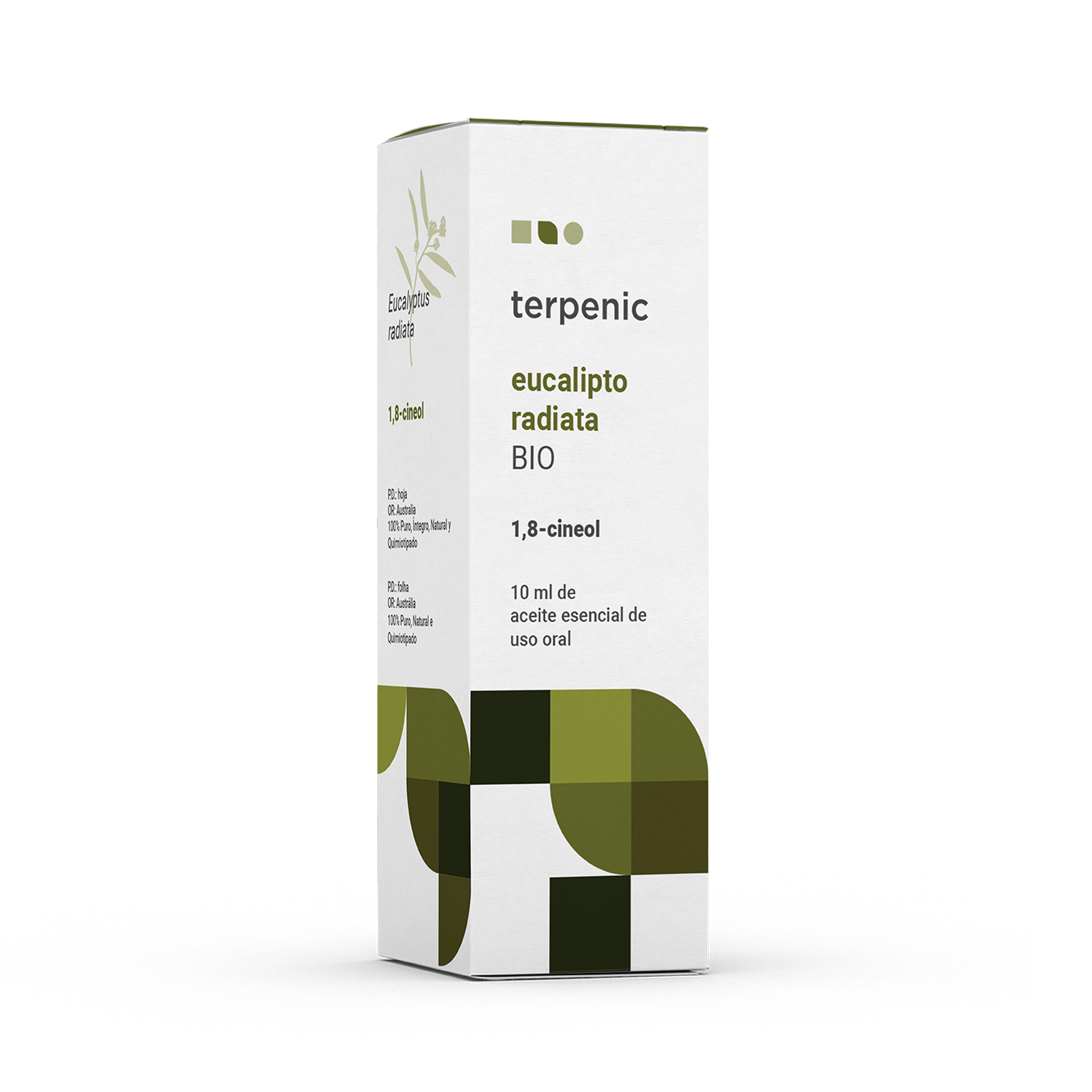Aceite Esencial Eucalipto Radiata Bio 10 ml de aceite esencial (Eucalipto) Terpenic