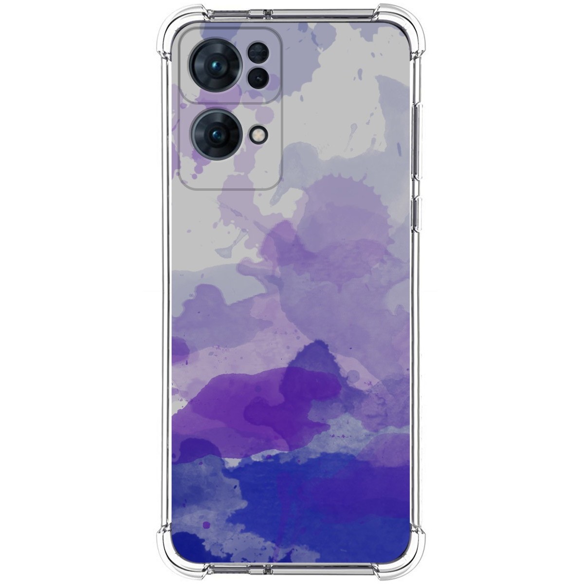Funda Silicona Antigolpes para Oppo Reno 7 Pro 5G diseño Acuarela 09 Dibujos