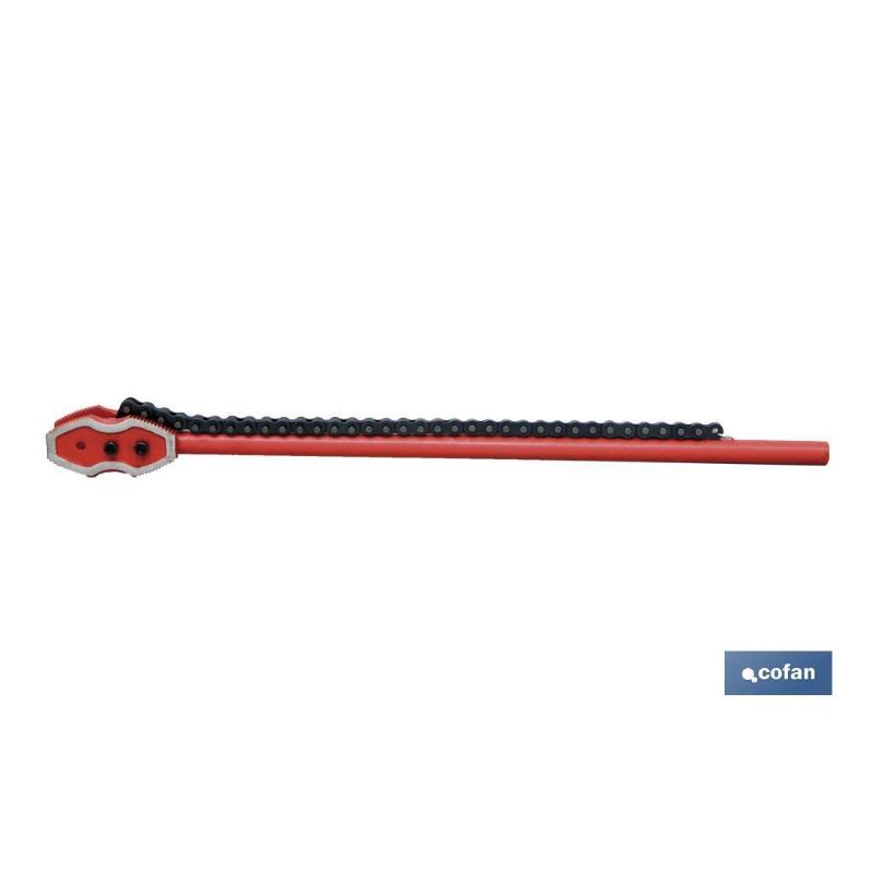 Llave de cadena revers. ref. 8 l-1100