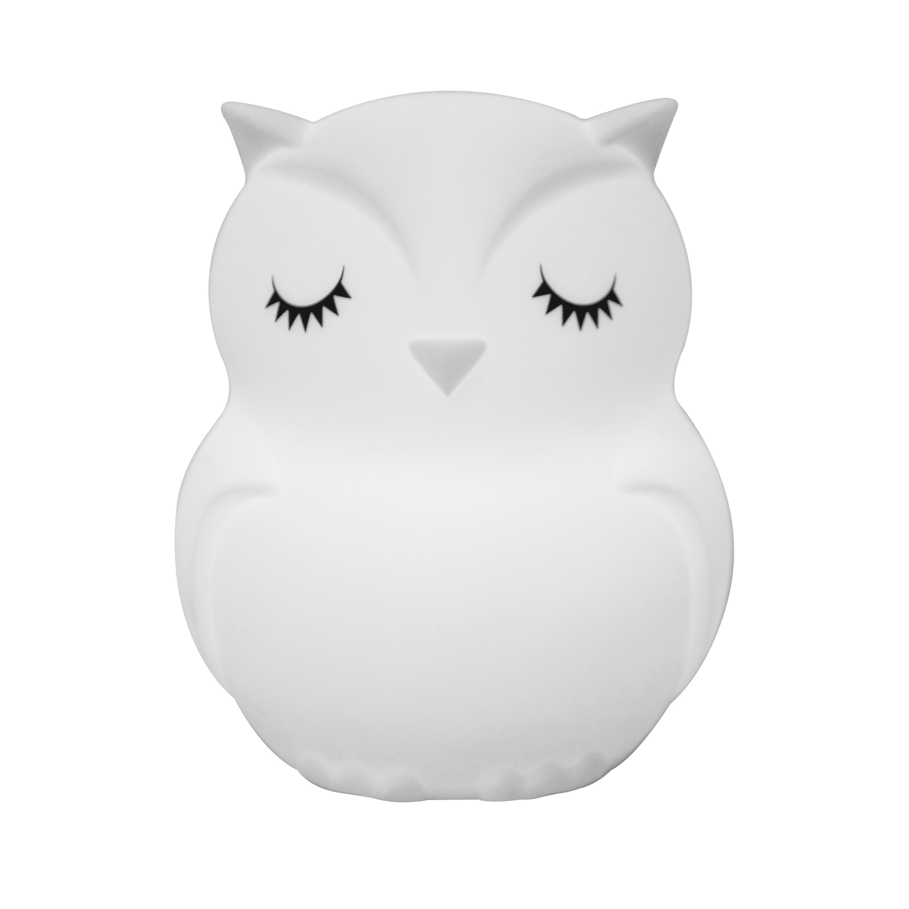 Lámpara infantil Owl con Altavoz Bluetooth con luces de colores