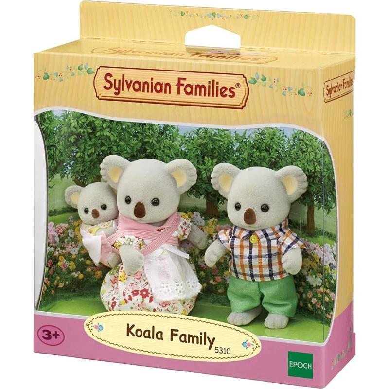 SYLVANIAN FAMILIES FAMILIA KOALA - PACK DE FIGURAS ANIMALITOS