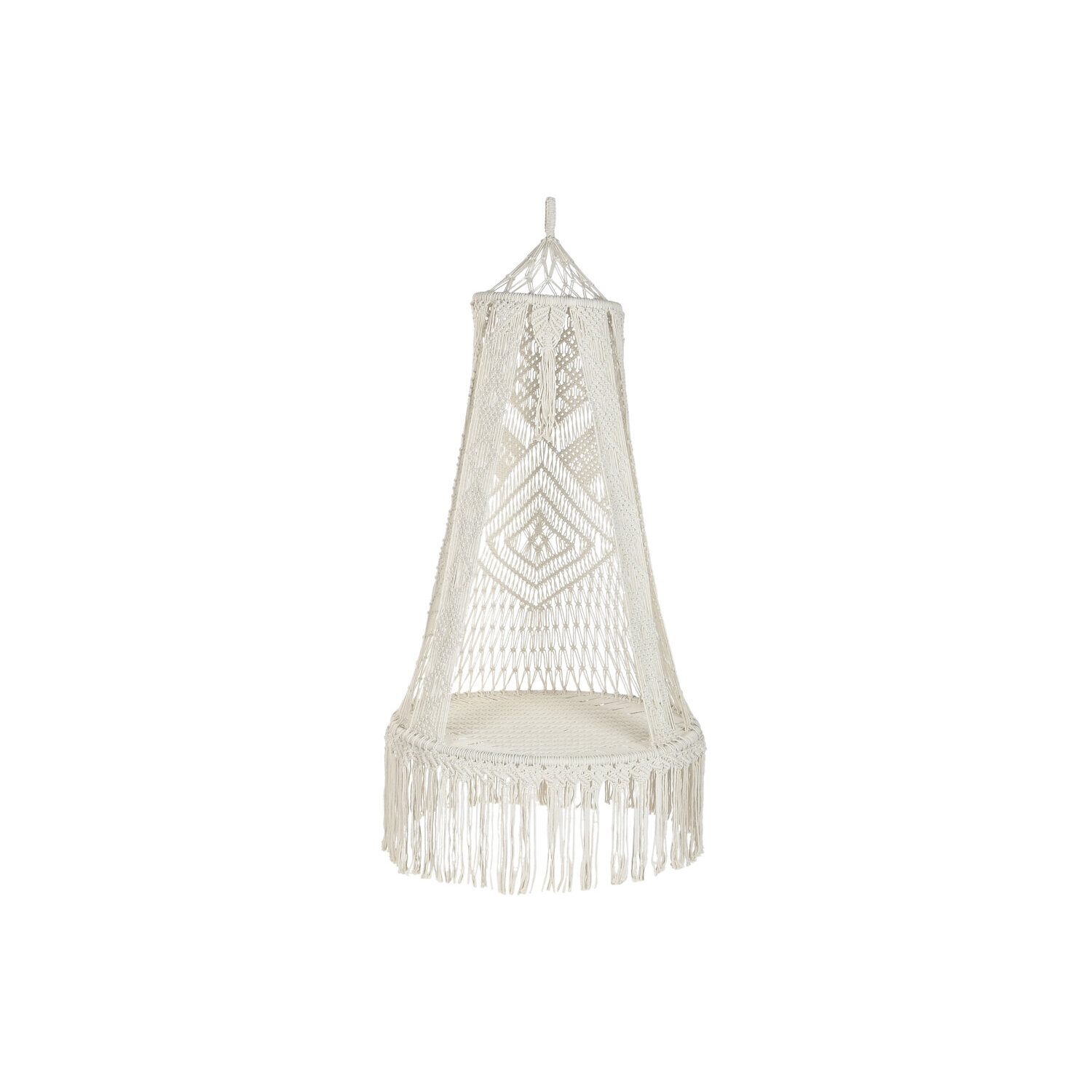 Silla colgante algodon 82x82x170 max,120 macrame , El mejor complemento para tu hogar.
