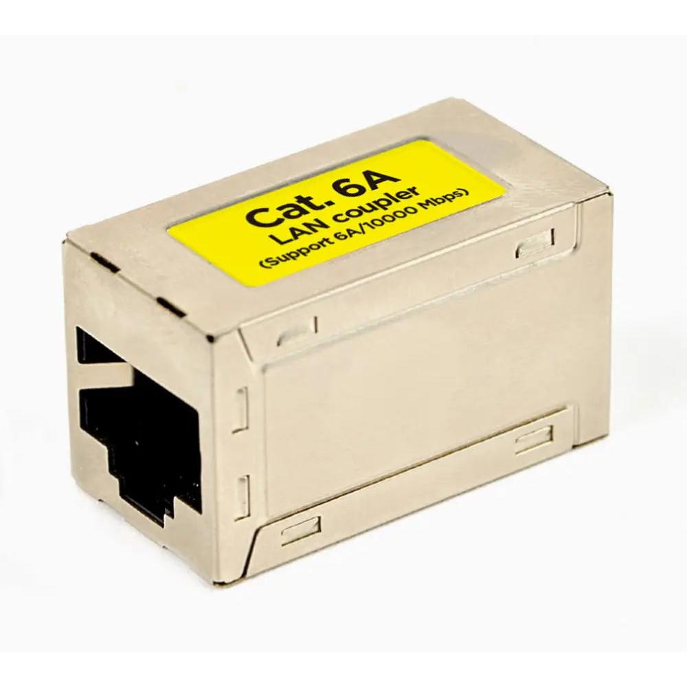 Gembird NCA-LC6S-01 Acoplador Cat. 6 LAN de 8P8C RJ45 a RJ45 Blanco