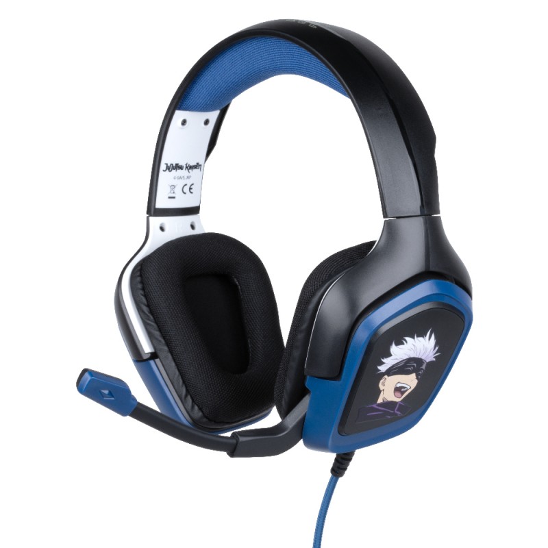 Konix - KX JUJUTSU GAMING HEADSET Auriculares Alámbrico Diadema Juego Negro, Azul 82441120635