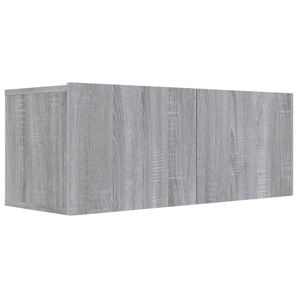 vidaXL Mueble para TV madera contrachapada 80x30x30 cm, Mueble de Salon, Mueble TV, Mueble TV salon, Mesa de TV, Mueble tele