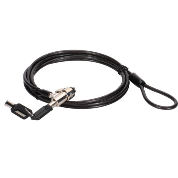 Conceptronic custodio02bs anti-theft cable black 1.8 m