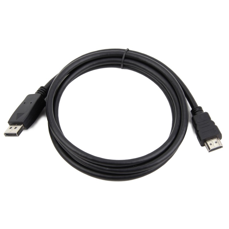 Gembird - DisplayPort - HDMI, 3m HDMI tipo A (Estándar) Negro CC-DP-HDMI-3M