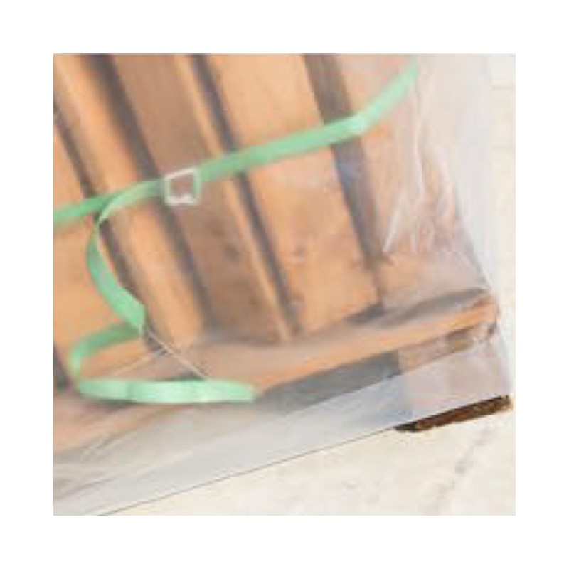 SUINGA Toldo Protector Transparente de Polietileno 4x10 Metros | Resistente al Sol y la Lluvia para Uso Exterior | Proteccion Obras
