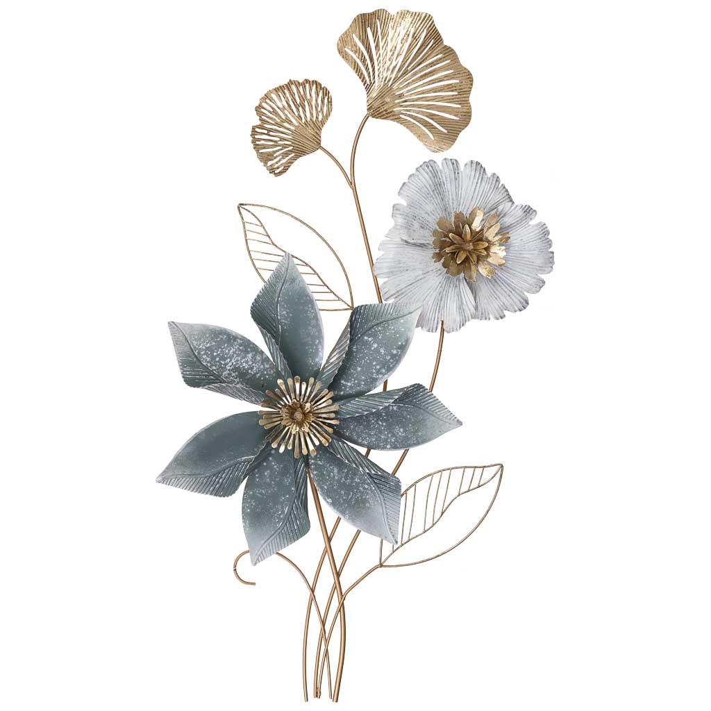Wonderlust Deco - Mural decorativo de pared de metal 48,3x89,5x5,7 Multicolor 48.3x89.5x5.7h cm