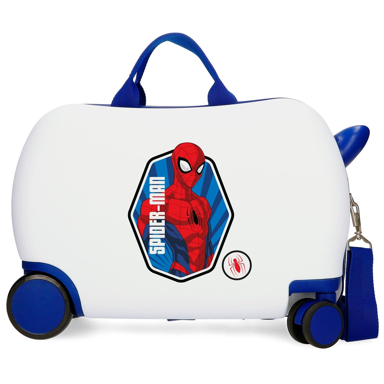 Marvel - Maleta infantil Spiderman Brave de ABS rígido y ligero, 45x31x20 cm