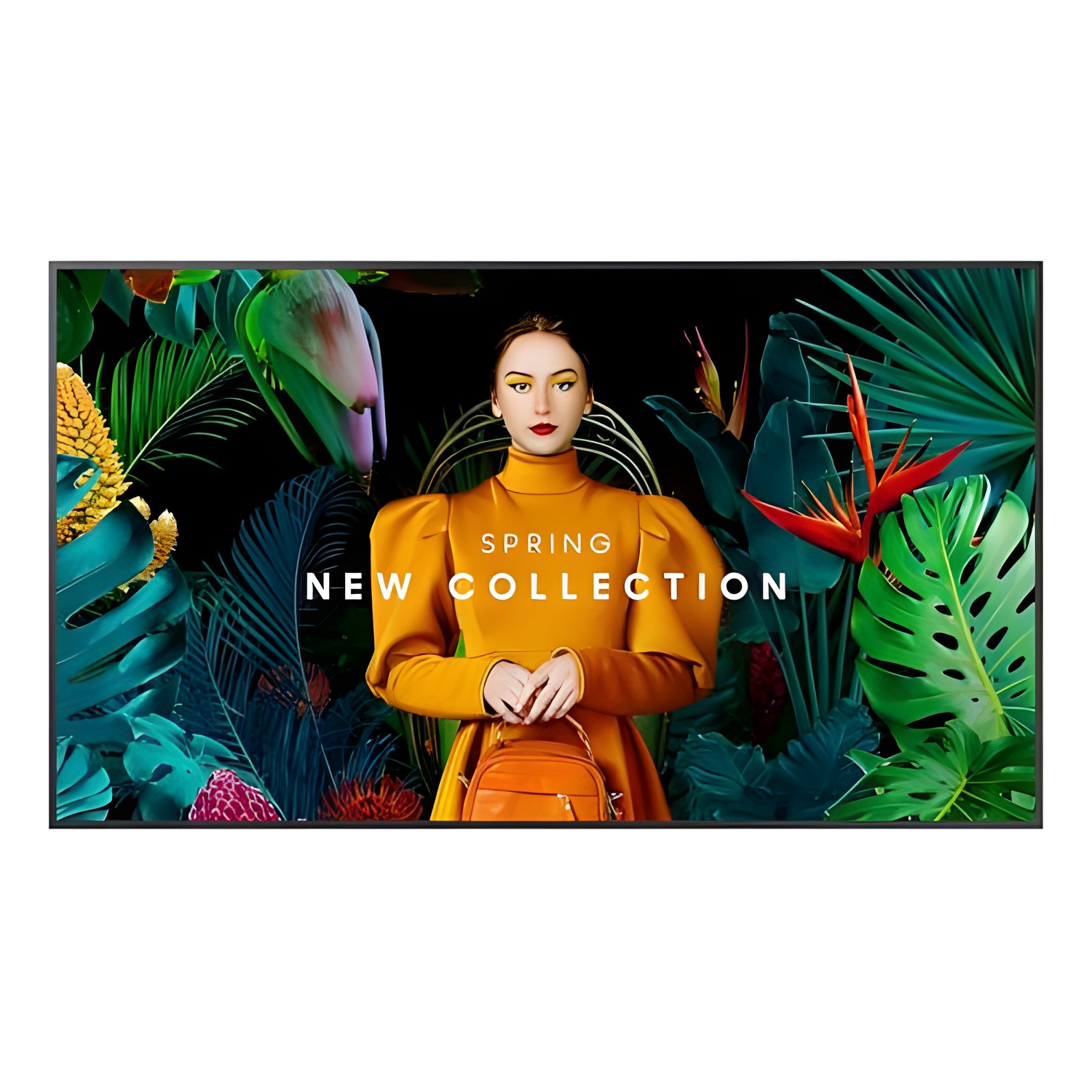 Samsung LH55QBCEBGCXEN - Pantalla de Señalización 55'' 4K Ultra HD - Wifi - Negro