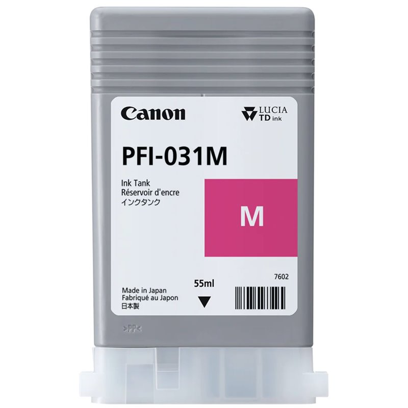 Canon PFI-031M Tanque de tinta magenta pigmentada 55 ml