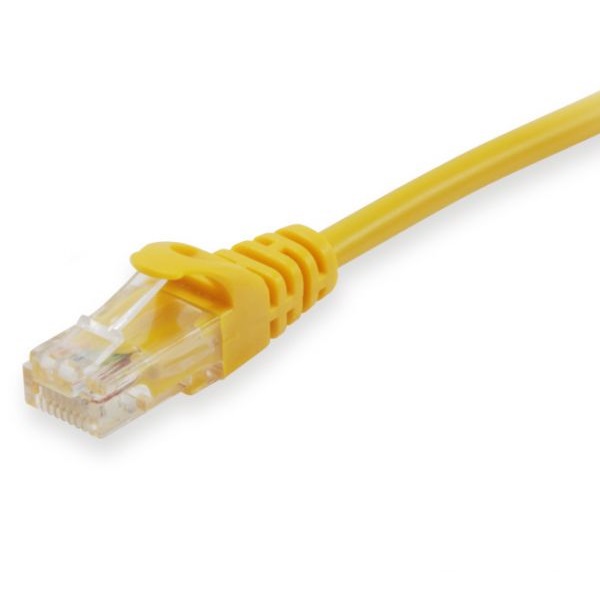 Equip network cable rj45 u/utp cat.6 yellow 10m