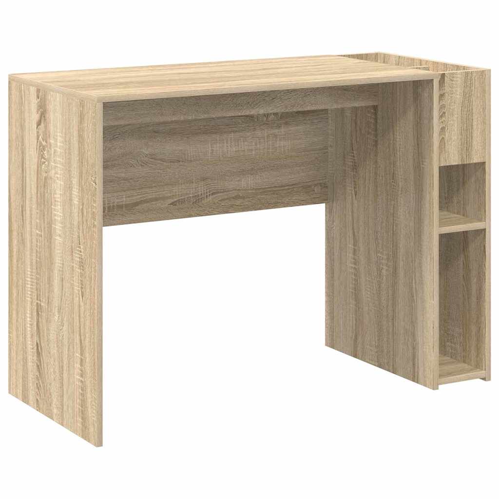 vidaXL Escritorio Roble Sonoma 109 x 50 x 78 cm Madera de ingeniería