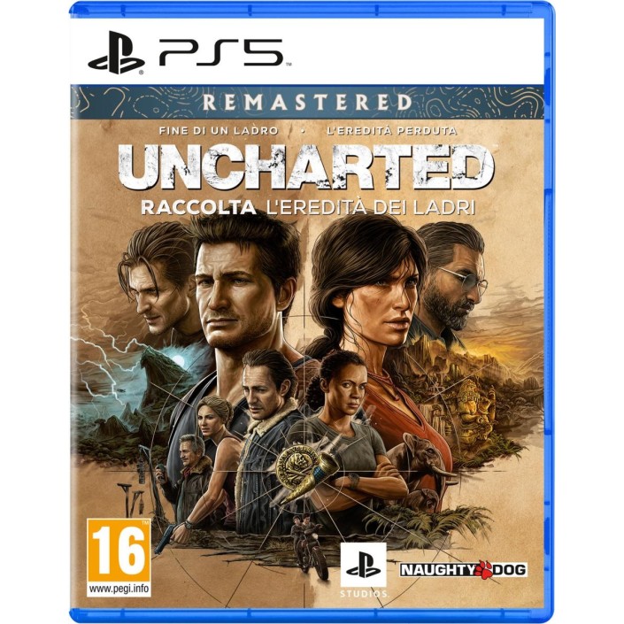 Juego Uncharted: Colección Legado de los Ladrones Para Playstation 5 | PS5 PAL EU - Nuevo Original Precintado