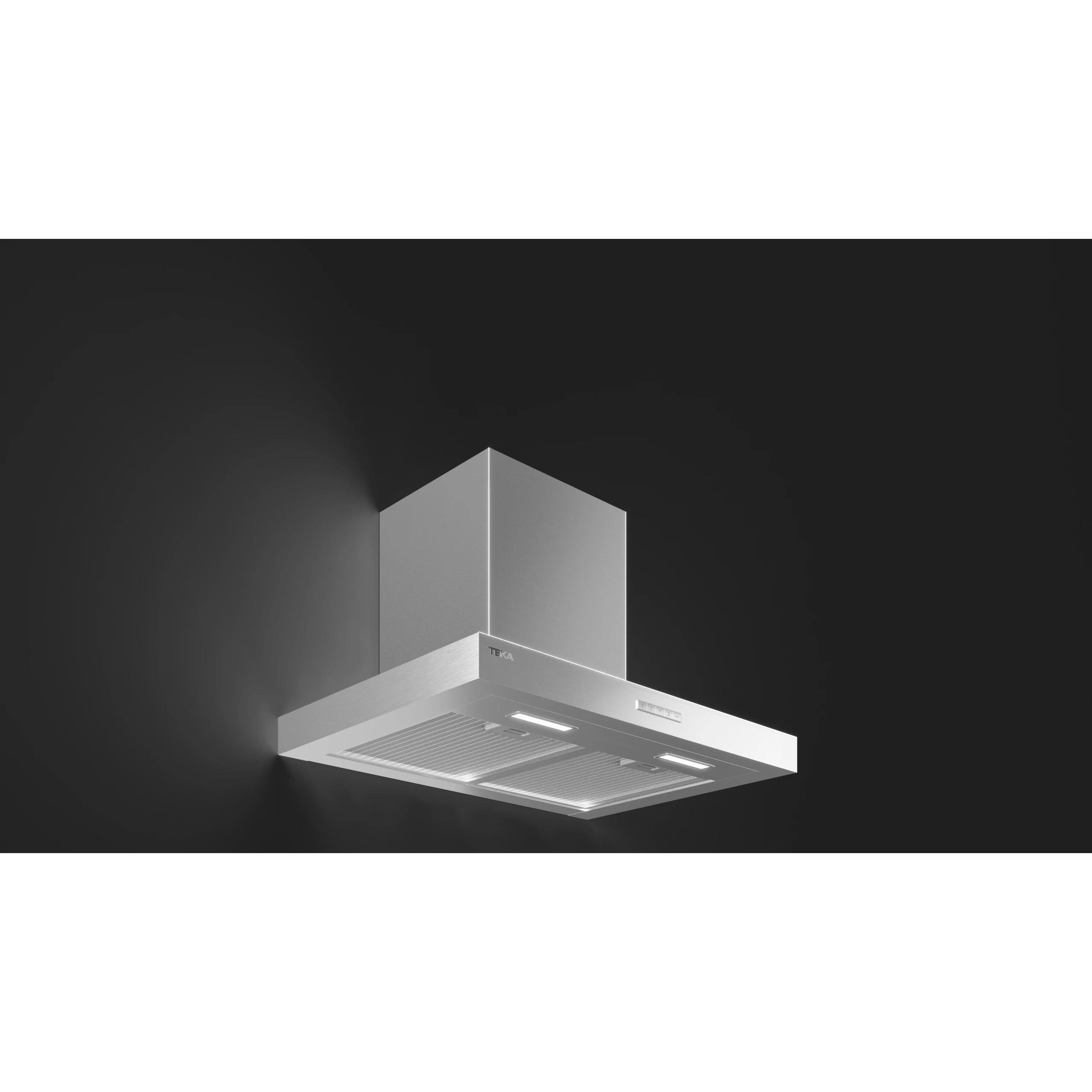 Campana Decorativa Piramidal Teka DSF76370KCS IX 69, 8cm 480m³/h Clase A++ Inox  | 2 filtros, 59dB, Niveles Extracción 3