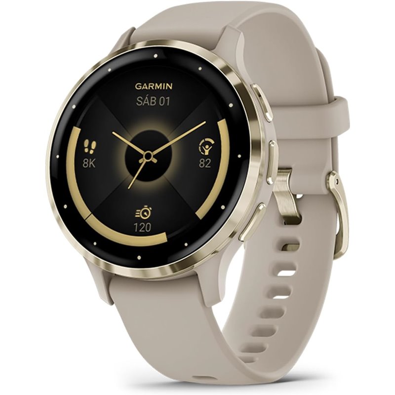 Garmin Venu 3S Beige Dorado