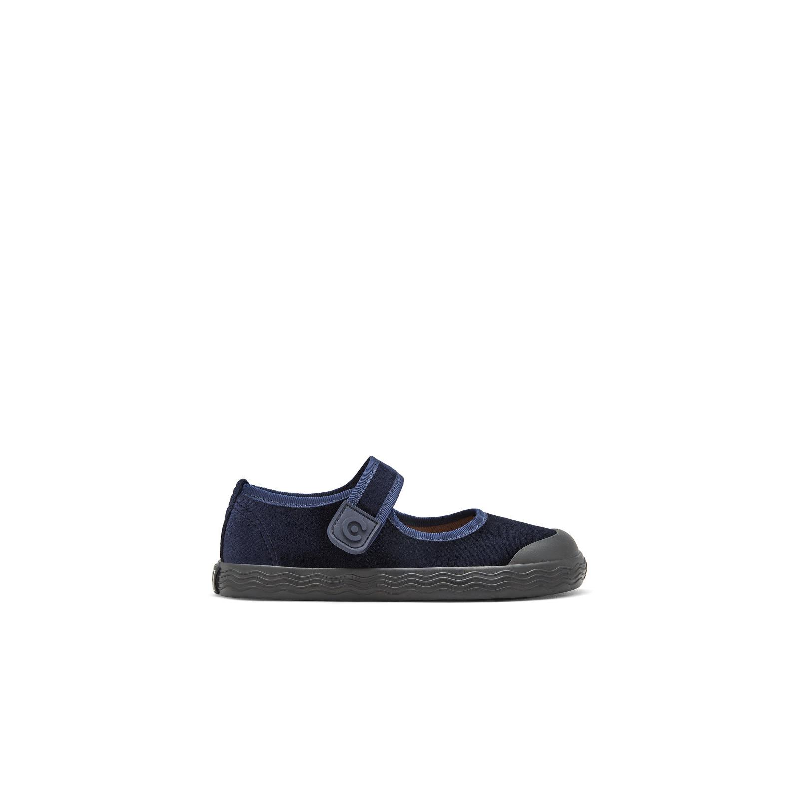 Conguitos - Merceditas De Niña Barefoot De Terciopelo para Niña
