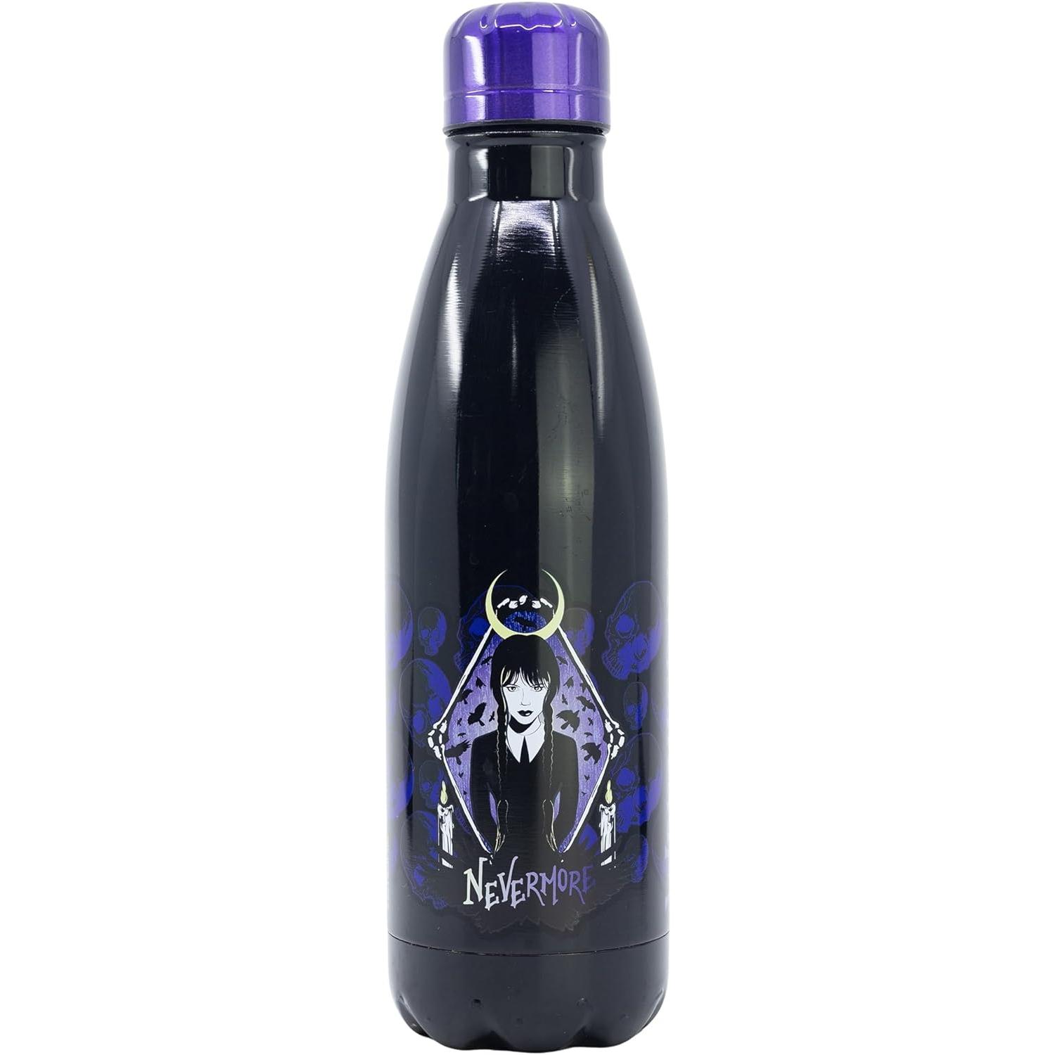 Botella De Acero Inoxidable Wednesday Miércoles 780 ML