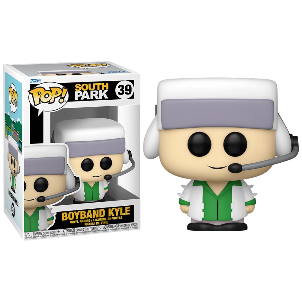 FUNKO POP! SOUTH PARK - BOYBAND KYLE, 65756, Nº39, TIENDA CON LICENCIA OFICIAL