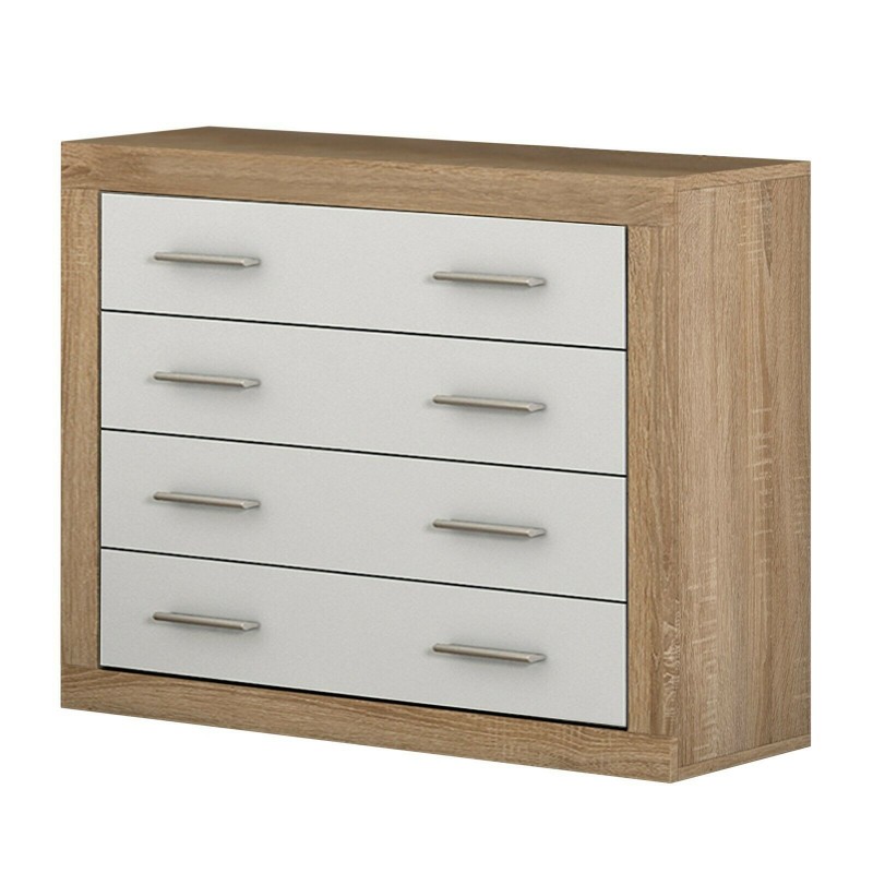 Muebles Liquidator Cómoda Dormitorio Modelo Lara con 4 Cajones