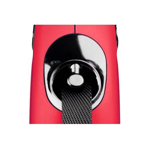 Flexi Correa New Classic Cinta Negra para Perros - S