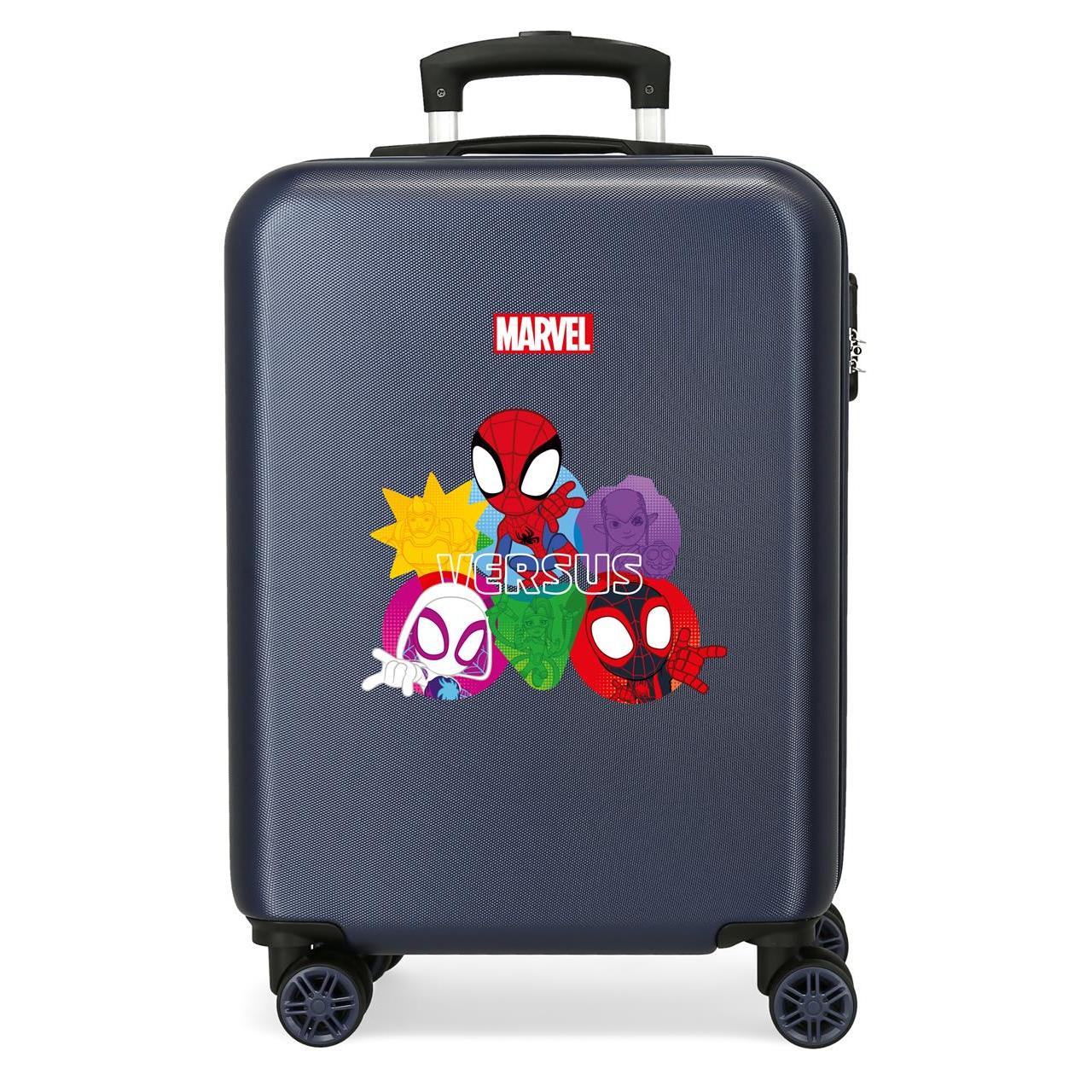 Marvel Maleta De Cabina ABS Rígida Spidey Versus Azul