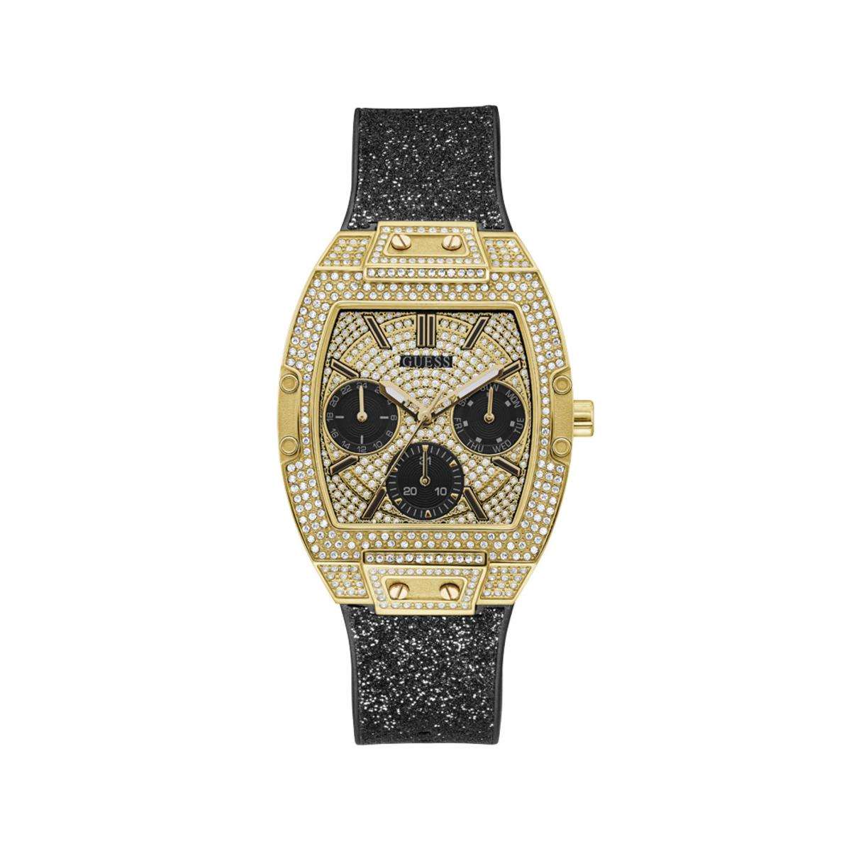 Guess Reloj Dial múltiple para Mujeres de Cuarzo con Correa en Silicona GW0105L2