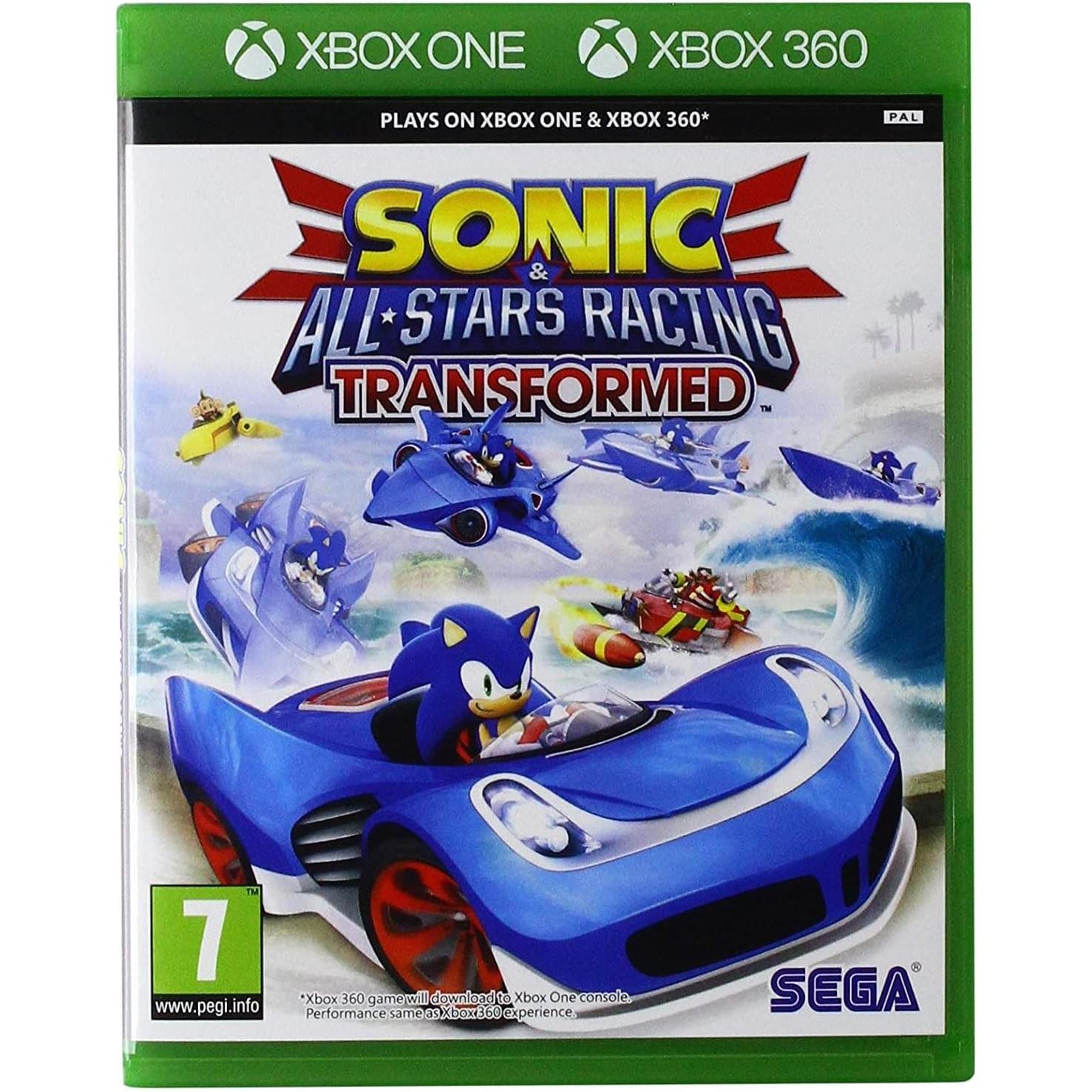 Sonic and All Stars Racing Transformed, Juego para Consola Microsoft XBOX 360