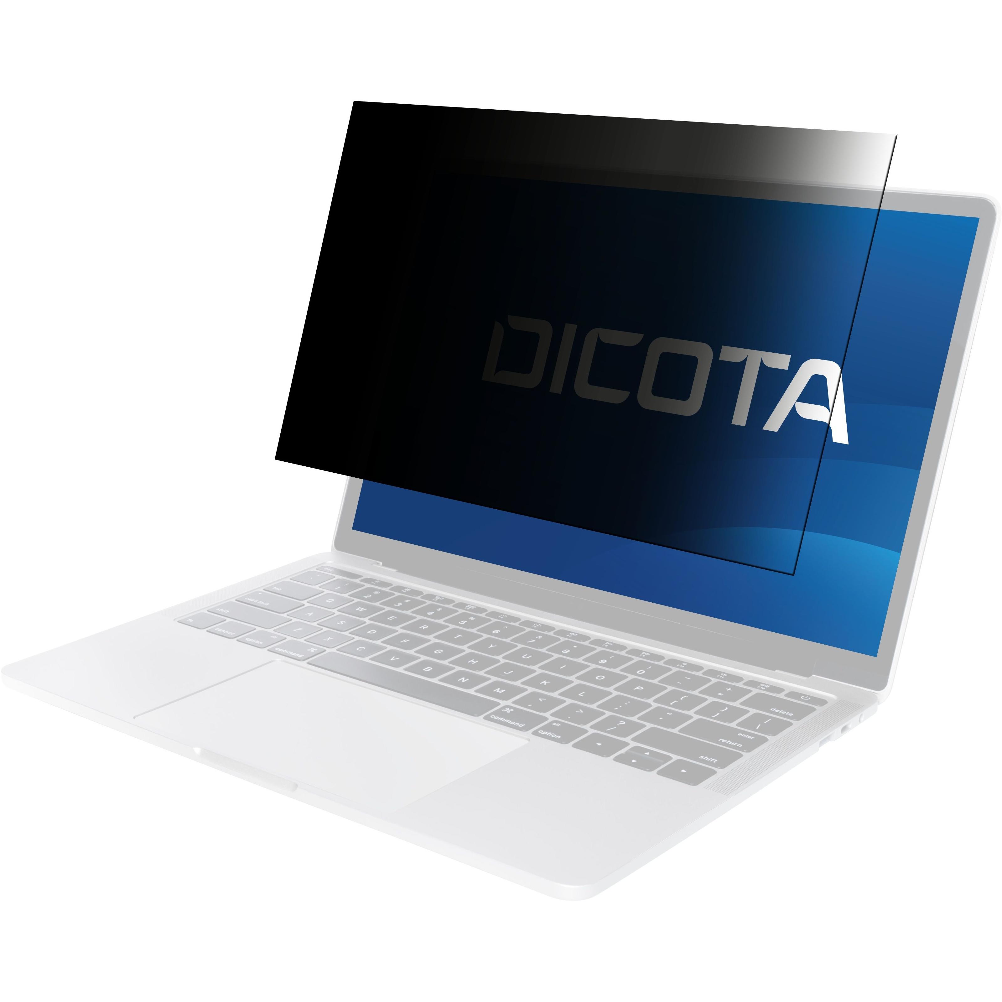 DICOTA D50003-2SM filtro para monitor 33,8 cm (13.3") Portátil Filtro de privacidad para pantallas sin marco