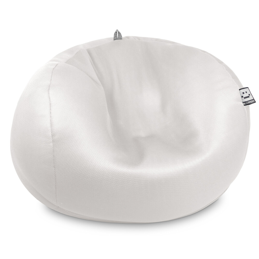 Mega Puff Transpirable 3D Blanco HAPPERS - Cómodo, ligero y resistente. Make it Happers®