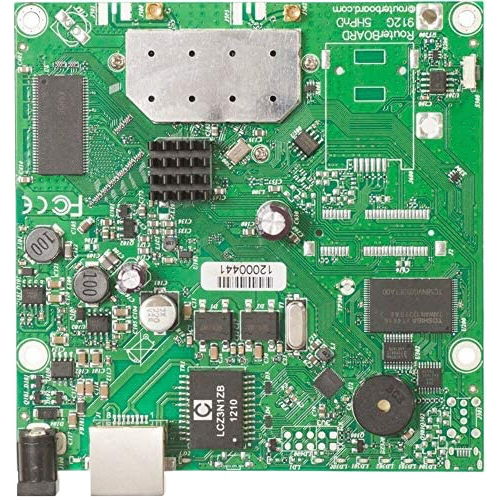 Mikrotik Routerboard 911g - Potente Router 2.4ghz con CPU Atheros, 32MB RAM, Puerto Gigabit, Wifi 2x2 MIMO