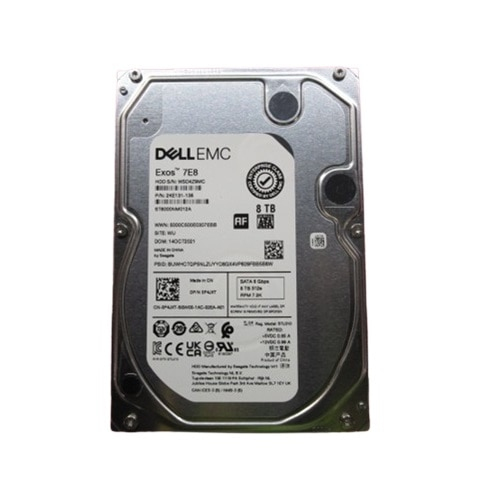 DELL 400-BRDB disco duro interno 8 TB 7200 RPM 3.5" Serial ATA III