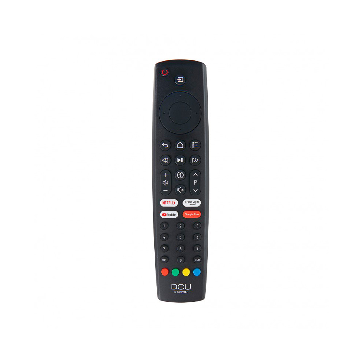 DCU TECNOLOGIC - Mando Universal para TV Grundig - Botón para Netflix Video - Distancia: 8 Metros