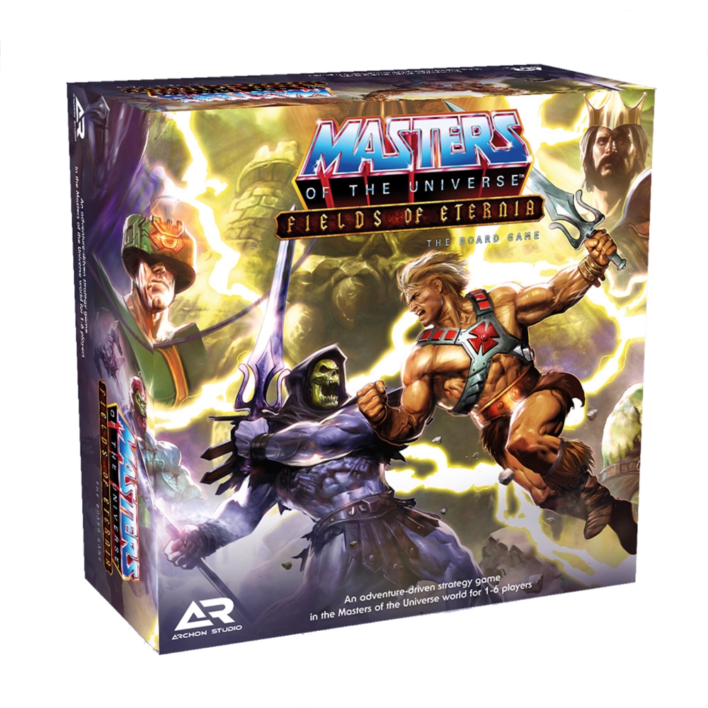 JUEGO MESA HE-MAN MASTERS OF THE UNIVERSE FIELDS OF ETERNIA ESPAÑOL