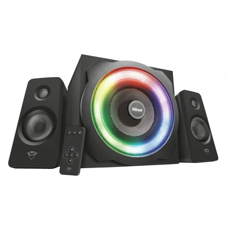 Juego De Altavoces Trust Gxt 629 Tytan 2.1 Rgb 22944 2.1, Negro