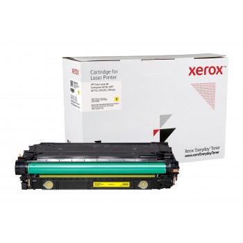 Compatible Everyday Tóner Amarillo Equivalente a CE342A/CE272A/CE742A para HP Color LaserJet M775, H