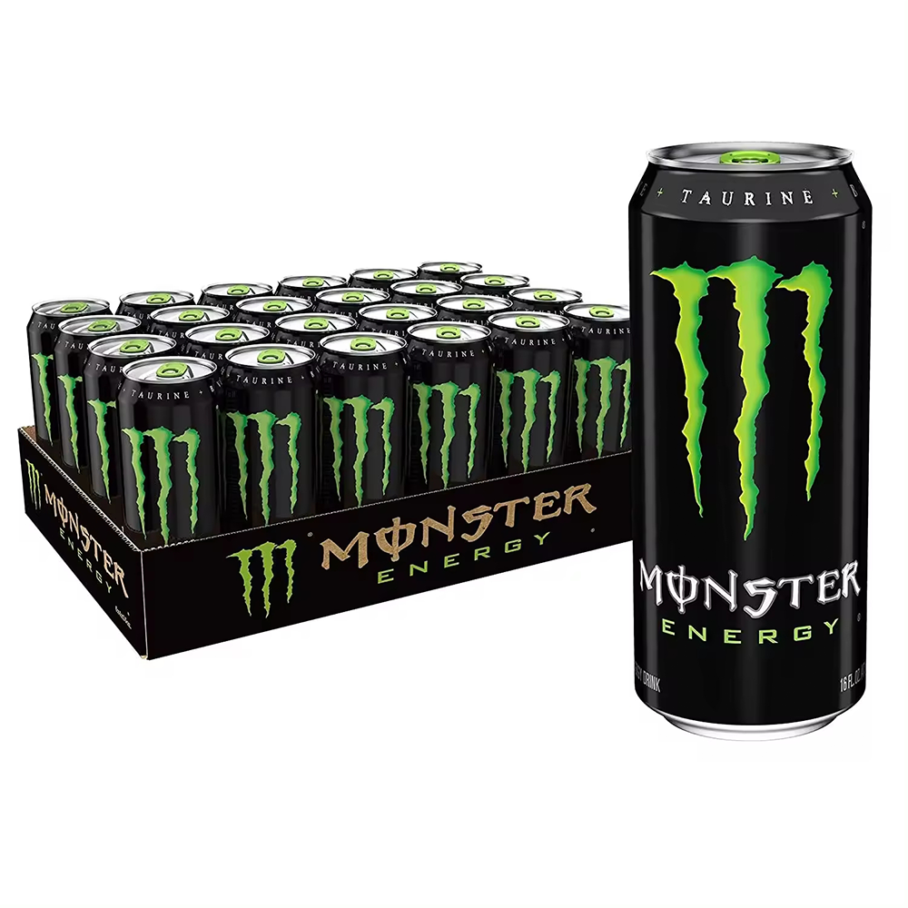 MONSTER Ultra White Bebida energética sin azúcar,Mango Loco Bebida energética ,Original Bebida energética, 24*500 ml