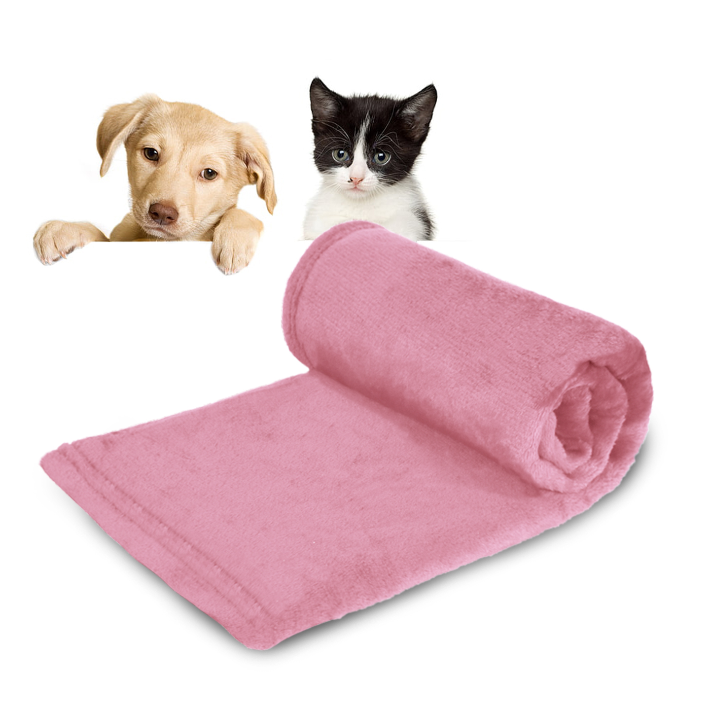 Manta para Perros Mascotas de 75x100cm, Manta de Poliéster para Sofá, Cama, Viaje Manta para Mascotas Perros Gatos Cálida y Suave, Protección Manta