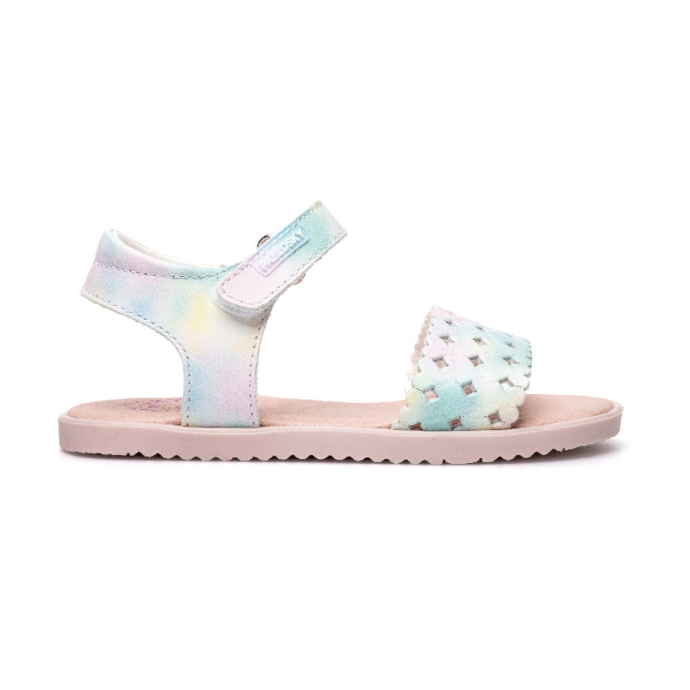 Sandalias Pablosky modelo 452900 en color Blanco