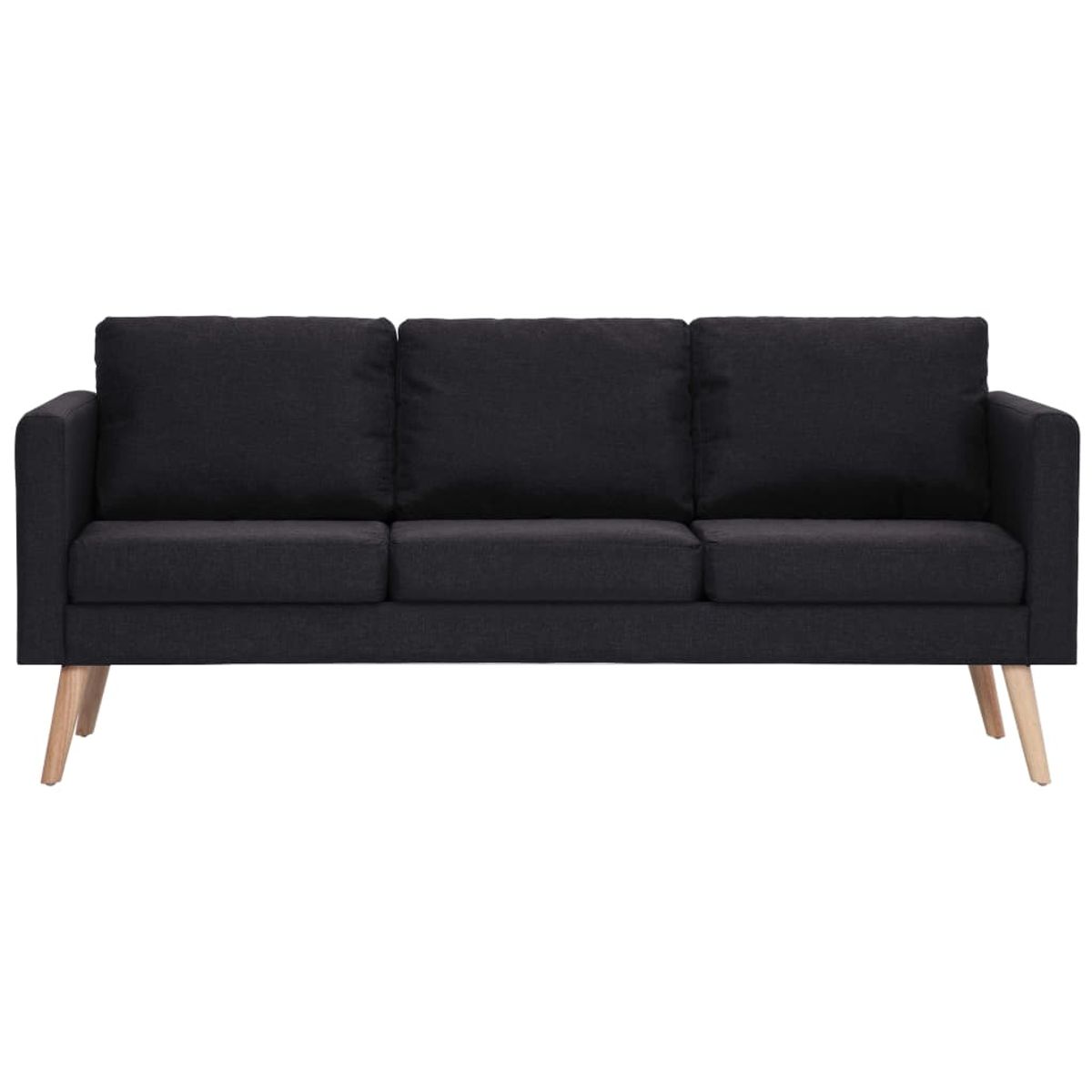 Sofá de 3 plazas Manacor tela 73x168x70 cm